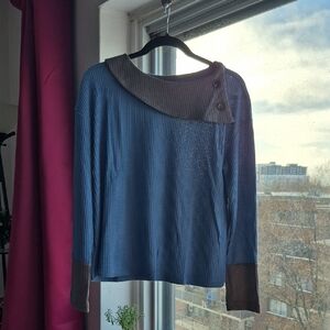 Asymmetrical Waffle Knit Sweaters (C25)